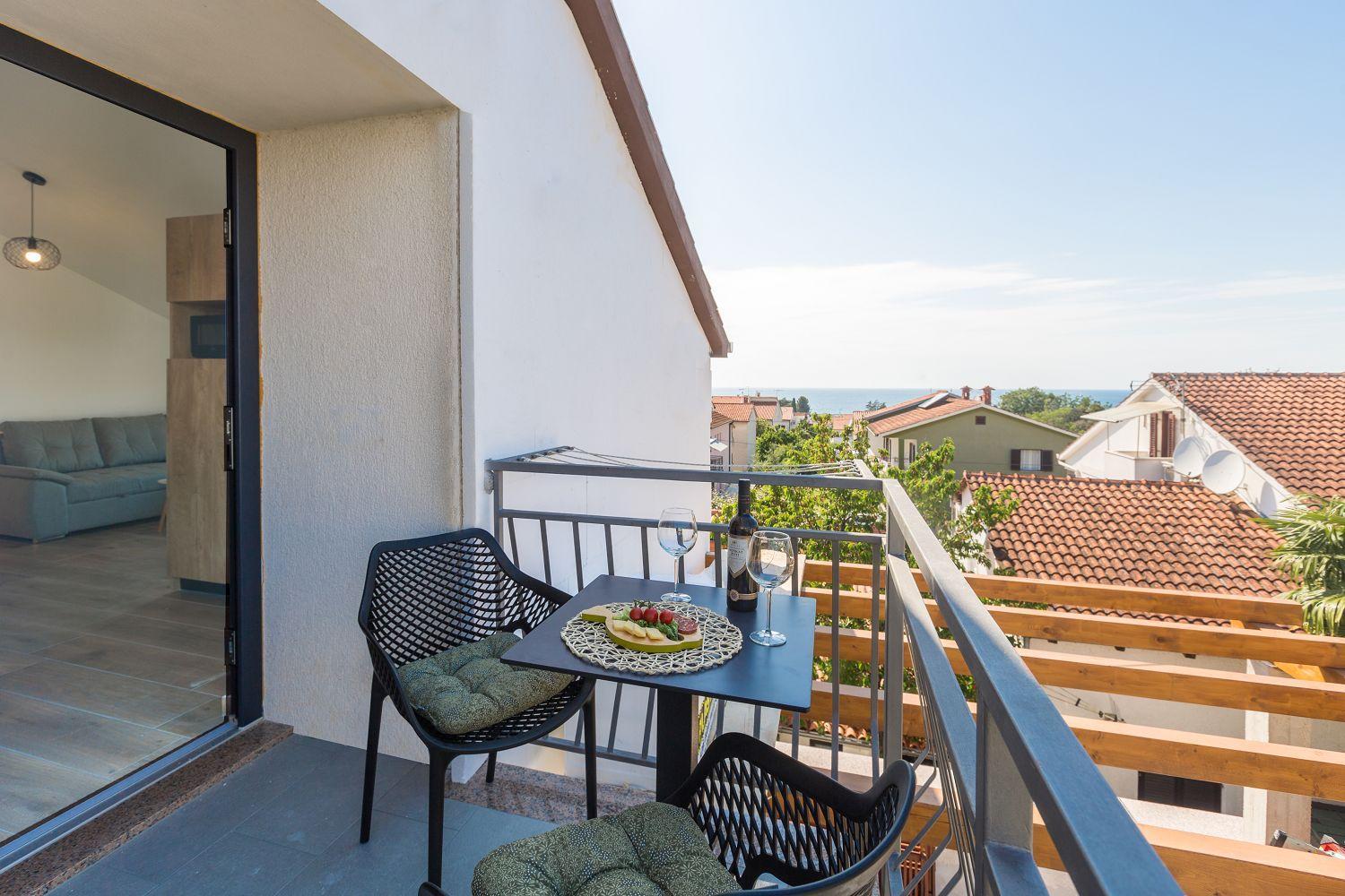 Traumhaftes Mit Meerblick Und Privatem Balkon - Nur 250 Meter Zum Apartment *